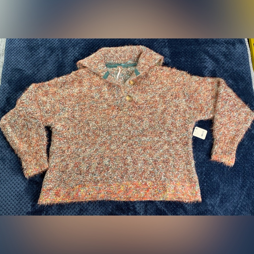 Free People Stellar Pullover Sweater in
Auburn Bay NWT MEDIUM - Picture 2 of 16